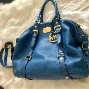 MICHAEL Michael Kors Bedford Satchel BLUE